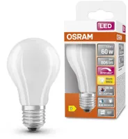 LED LAMP OSRAM 5,8W A60 E27 806LM 2700K CLASSIC MATT