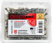 TERRASSIKRUVI HJFASTENERS 4,2X65/30MM NANOKATE C4 250TK PAKK