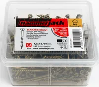 TERRASSIKRUVI HJFASTENERS 4,2X65/30MM NANOKATE C4 250TK PAKK