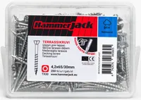 TERRASSIKRUVI HJFASTENERS 4,2X65 A2 ROOSTEVABA 250TK KARP