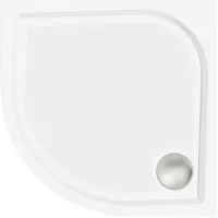 DUŠIALUS AQUALINE NORIS KUMER 80X80CM 28MM KIVIMASS