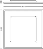 PANEELVALGUSTI PHILIPS HUE AURELLE SQ 39W 3750LM 2200-6500K HUE