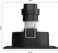 RIPPLAEVALGUSTI PHILIPS HUE CENTURA 5.7W 2200-6500K+RGB HUE SQ AL