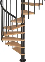 KEERDTREPP DOLLE GALGARY Ø140CM LISA BALUSTRAATIDEGA ANTRATSIIT/PÖÖK