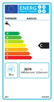 BOILER THERMOR ACI DURALIS 150L HORISONTAALNE 1800W KERAAMILINE KÜTTEKEHA