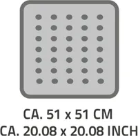 VANNITOAMATT RIDDER PROMO 51X51CM VALGE TPE-PLASTIK 