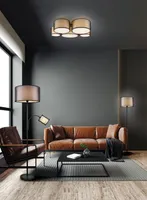 PÕRANDALAMP TRIO BURTON E27+E14 MUST