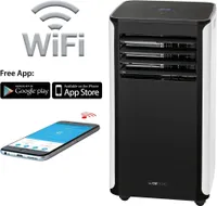 KONDITSIONEER CLATRONIC CL3716 9000BTU WIFI MUST/VALGE