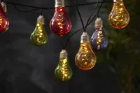 VALGUSKETT STAR TRADING SOLAR GLOW 10 LED 1,9M IP44 VÄRVILINE