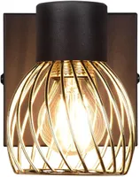 KOHTVALGUSTI TRIO ARDON 10W E14 MUST/VASK