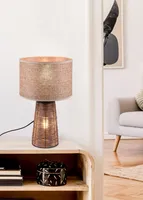 LAUALAMP TRIO STRAW 40+10W E27 ROTANG