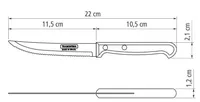 STEIGI-/PUUVILJANUGA TRAMONTINA ULTRACORTE 12,7CM (5")