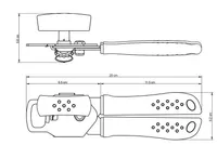 KONSERVIAVAJA TRAMONTINA UTILITA