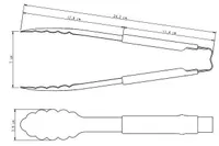 KÖÖGITANGID TRAMONTINA UNIVERSAALSED UTILITA