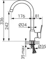 VALAMUSEGISTI FERRO ABBA BAB4, KROOM