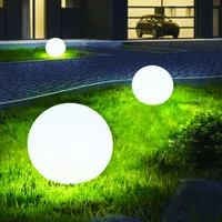 AIAVALGUSTI SOLAR PALL 30CM RGBW PULT