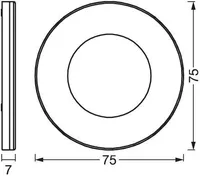 MÖÖBLIVALGUSTI LEDVANCE SPOT MAGNET 8,5W LED 3000K 75MM