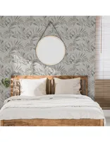 TAPEET ARTHOUSE LUXURY LEAF SOFT SILVER 0,53X10,05M          