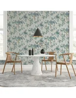 TAPEET ARTHOUSE ORIENTAL FLORAL BIRDS GREY/BLUE 0,53X10,05M
