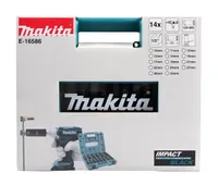 LÖÖKPADRUNITE KOMPLEKT IMPACT BLACK MAKITA 14-OSALINE