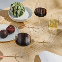 VEINIPOKAALID IITTALA PUNASELE VEINILE ESSENCE 45CL, 4TK