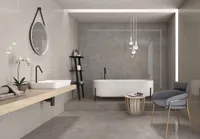 SEINAPLAAT PRISSMACER ESS LAO GRIS GLOSSY 33,3X55CM