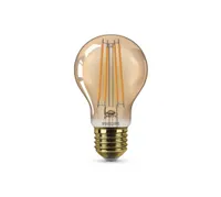 LED LAMP PHILIPS AMBER A60 7W 1800K E27 A60