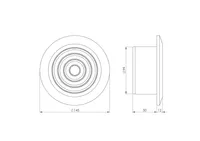 VENTILATSIOONIREST EUROPLAST PLAST NGA100