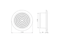 VENTILATSIOONIREST EUROPLAST PLAST ANTRATSIIT NGA125