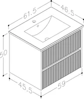 VALAMUKAPP RB BATHROOM URBAN 60 VALAMUGA MATT HALL