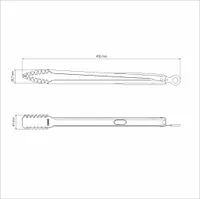 GRILLITANGID TRAMONTINA CHURRASCO BLACK