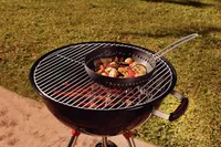 WOK-PANN TRAMONTINA CHURRASCO AUKUDEGA KÄEPIDEMEGA 26CM