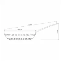 WOK-PANN TRAMONTINA CHURRASCO AUKUDEGA KÄEPIDEMEGA 26CM
