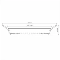 GRILLPANN TRAMONTINA CHURRASCO AUKUDEGA 30CM