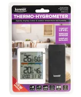 SISE-JA VÄLISTERMOMEETER/HÜGROMEETER KENNER DIGITAALNE JUHTMEVABA