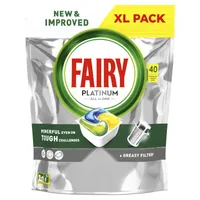 NÕUDEPESUKAPSLID FAIRY PLATINUM LEMON 40TK