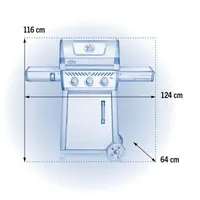 GAASIGRILL NAPOLEON 913 FREESTYLE, F365PGT-FI