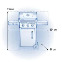 GAASIGRILL NAPOLEON 913 FREESTYLE, F365SBPGT-FI