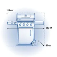 GAASIGRILL NAPOLEON 913 FREESTYLE, F425SBPGT-FI