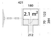 MÄNGUMAJA PALMAKO TOBY KOMPLEKT