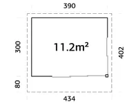 AIAMAJA PALMAKO ANDREA 11,2M² SLIDE PLUS