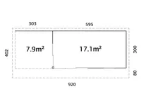 AIAMAJA PALMAKO ANDREA 17,1+7,9M² SLIDE