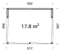 PAVILJON PALMAKO NOVA 17,8M²