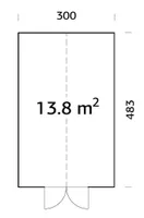 PAVILJON PALMAKO EMILIA 13,8M²
