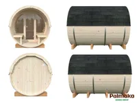 SAUN PALMAKO ANITA 1,6+0,7M² KLAASSEINAGA