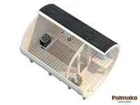 SAUN PALMAKO ANITA 1,6+0,7M² KLAASSEINAGA