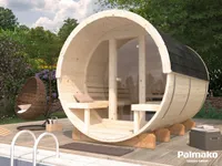 SAUN PALMAKO ANITA 1,6+0,7M² KLAASSEINAGA