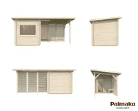 SAUN PALMAKO SANNA 4,1+5,9M²