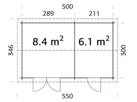 KUUR PALMAKO JARI 14,5M²