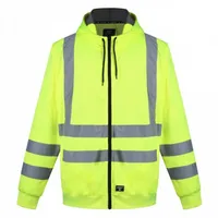 DRESSIPLUUS KAPUUTSIGA PESSO FL03 KÕRGNÄHTAV CL2, KOLLANE M